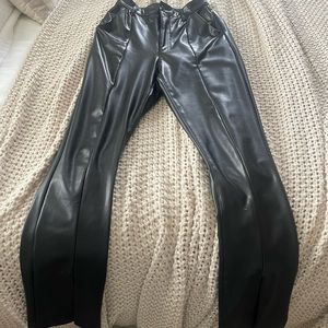 Abercrombie Leather Pants